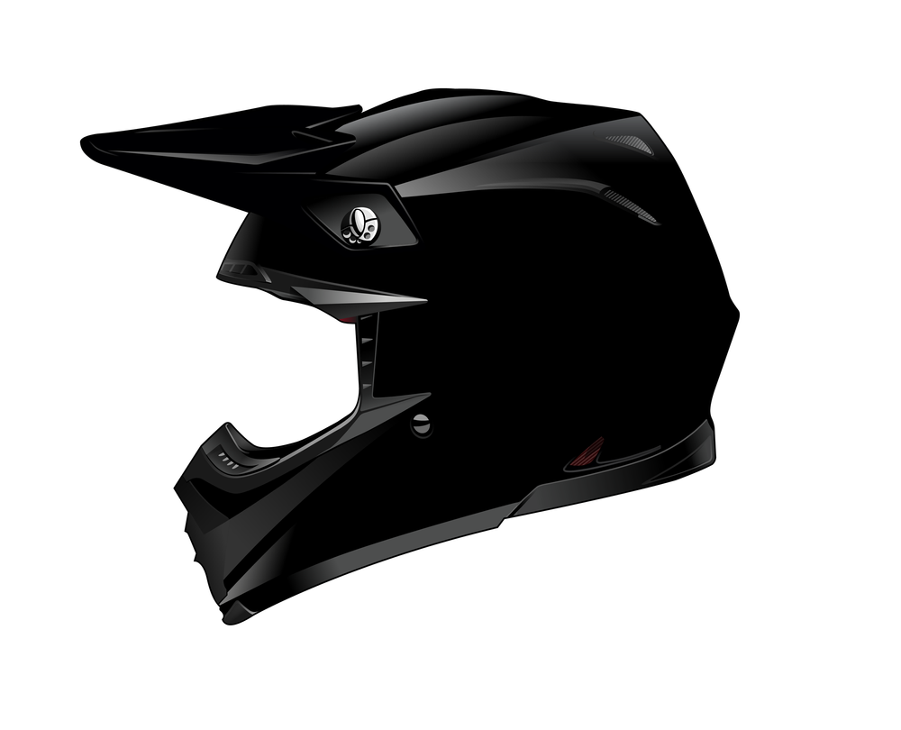 bell helmet dirt bike with visor MX-10 MIPS Wave - Red/Black and iconic features like Magnefusion emergency release cheek pads and a Flying Bridge visor Off Road | Bell Helmets©