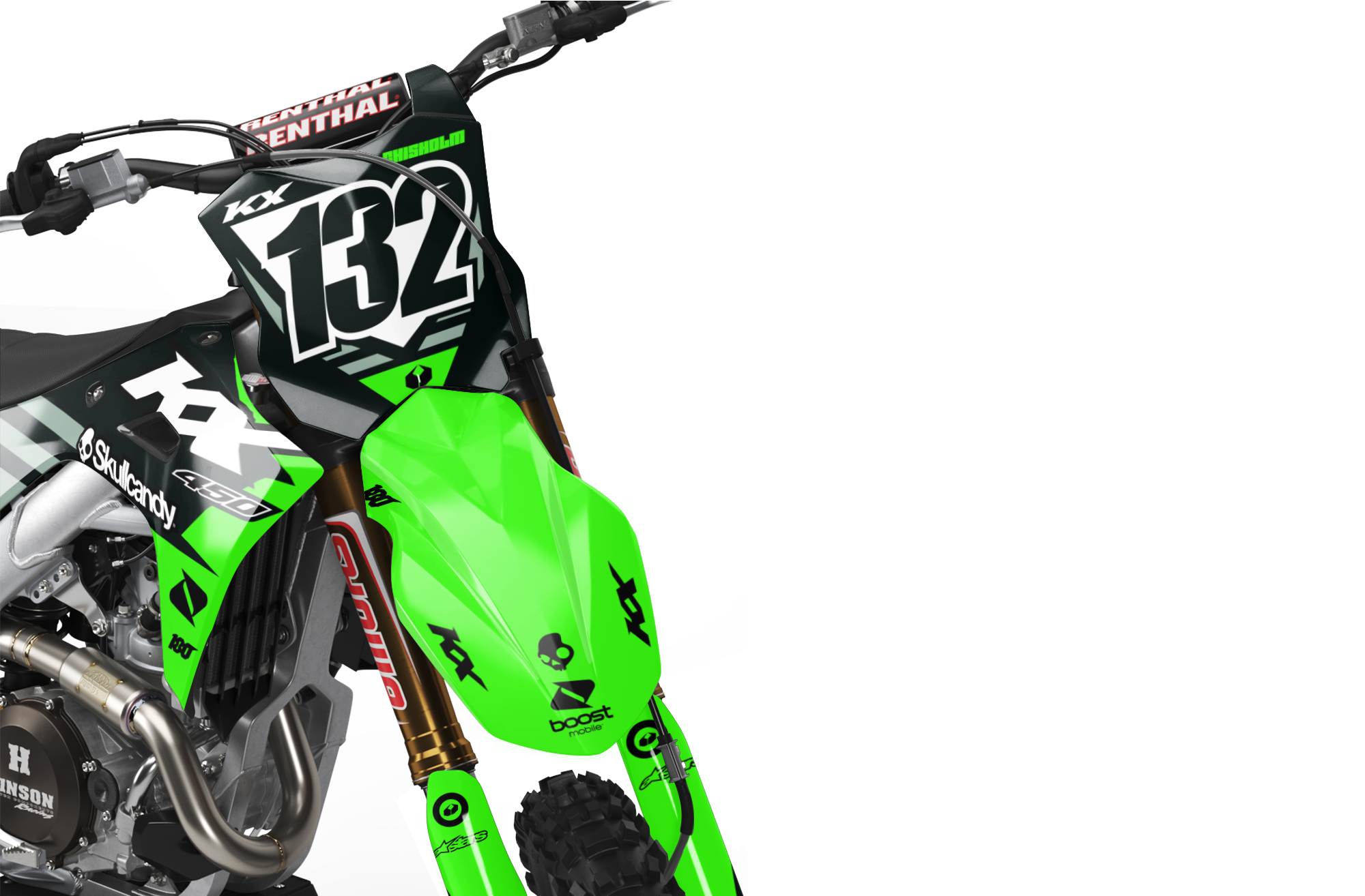 Cadence kx green front white.png