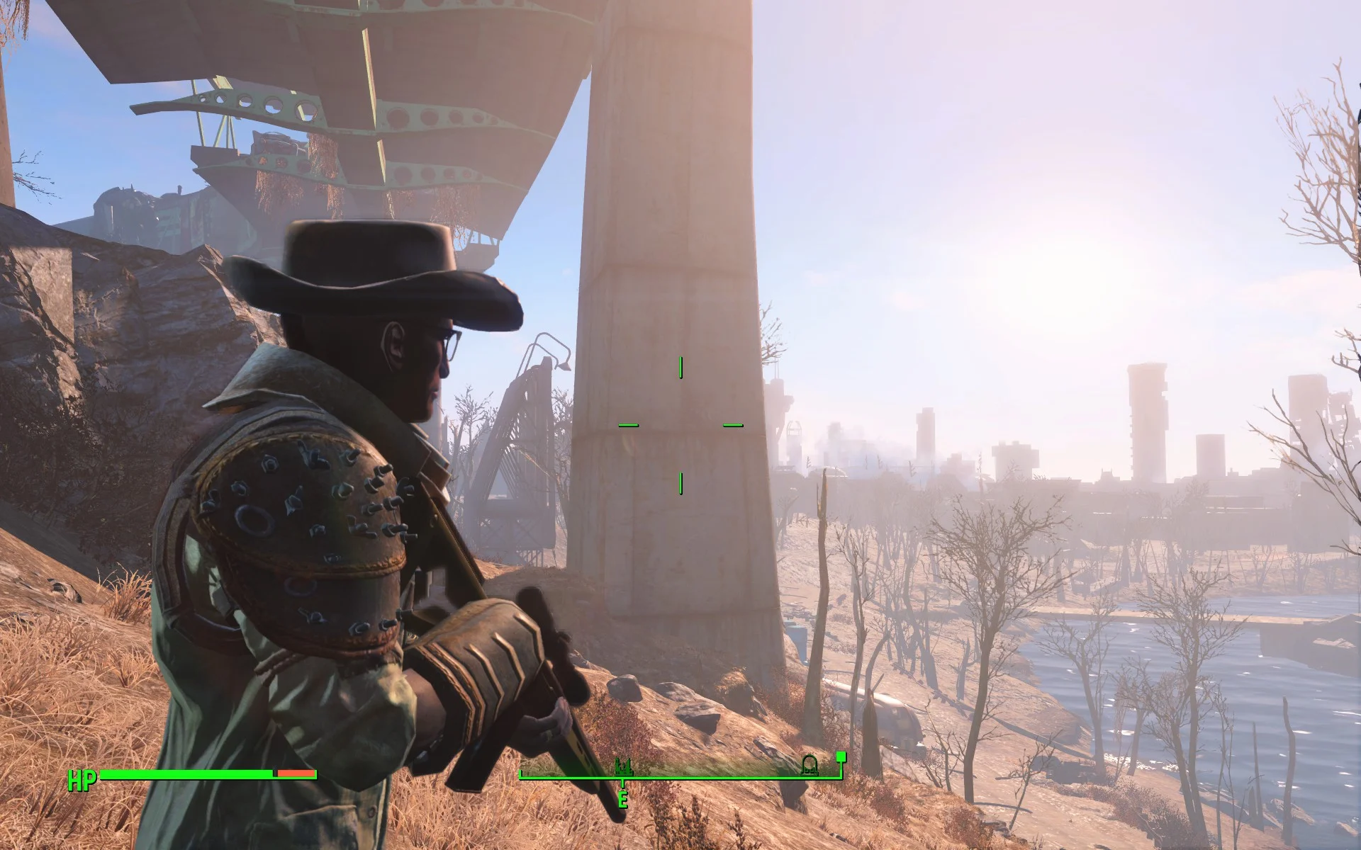 Screenshot of Fallout 4 taken in between the several quicksaves