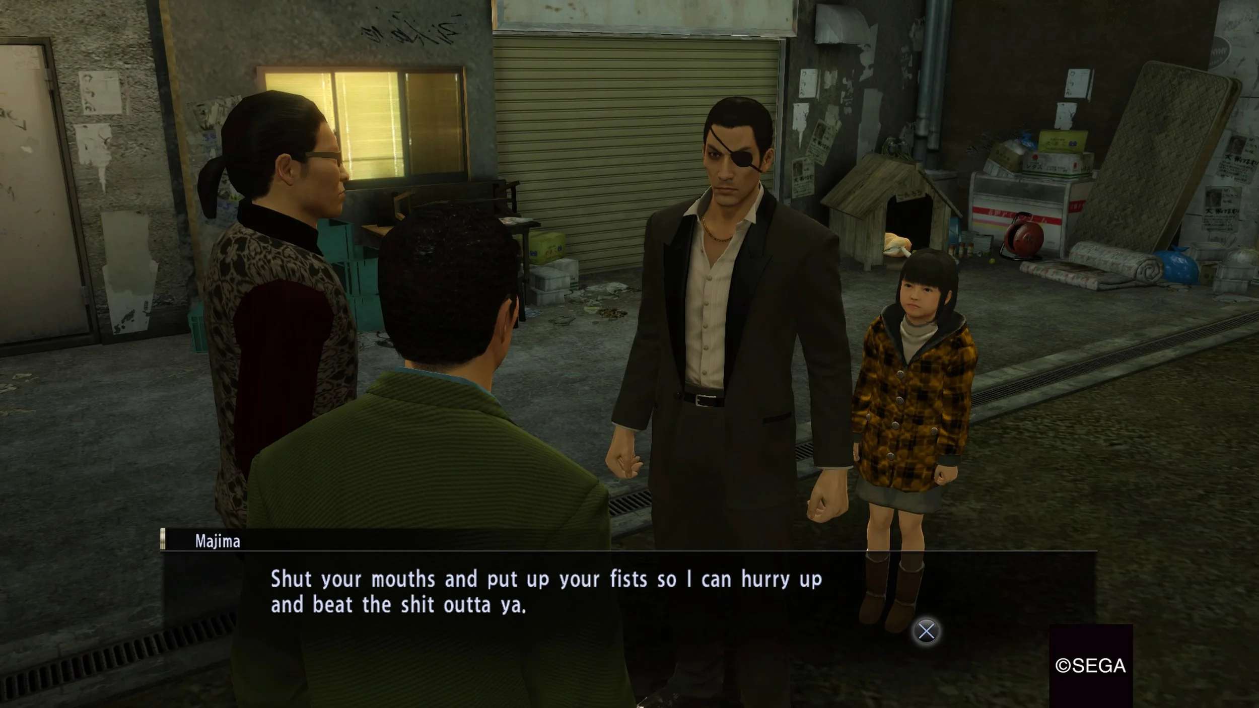 Kiryu is a dope protagonist but I think Majima is my favorite so far.