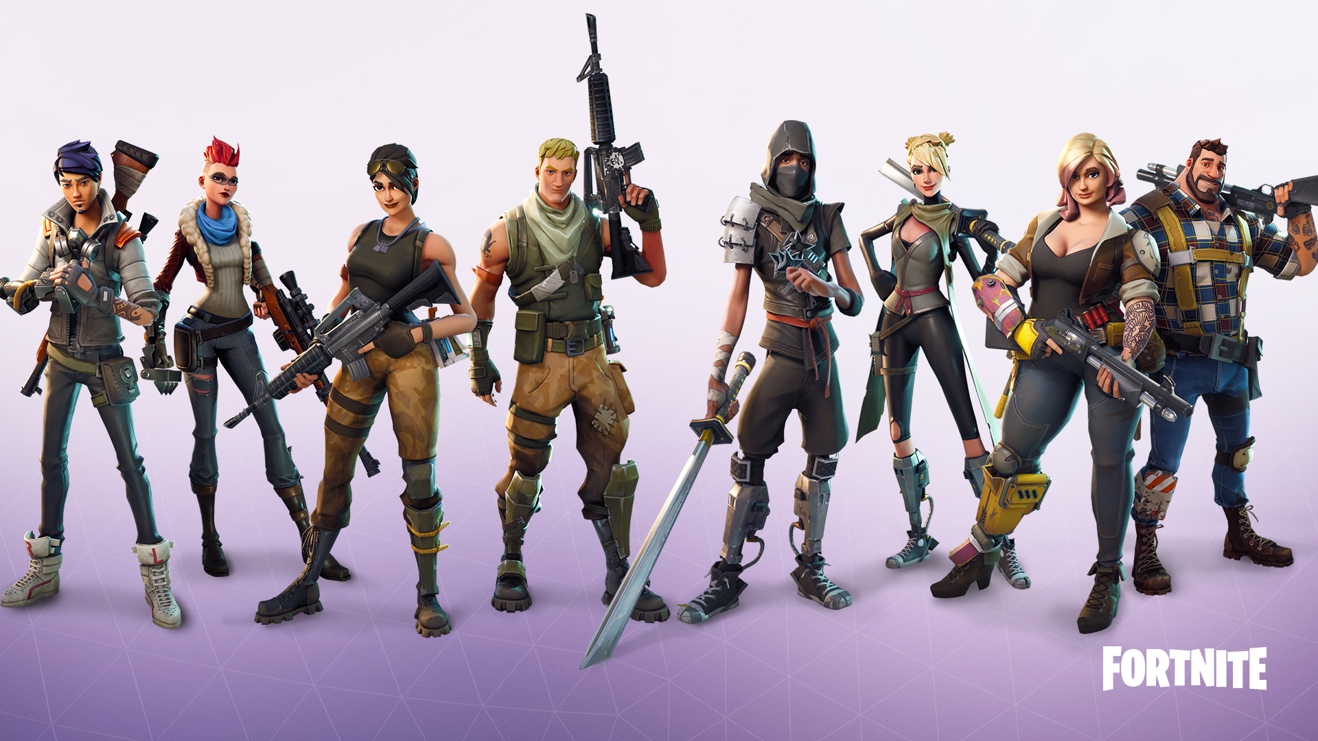 All of those weapons are gonna break.