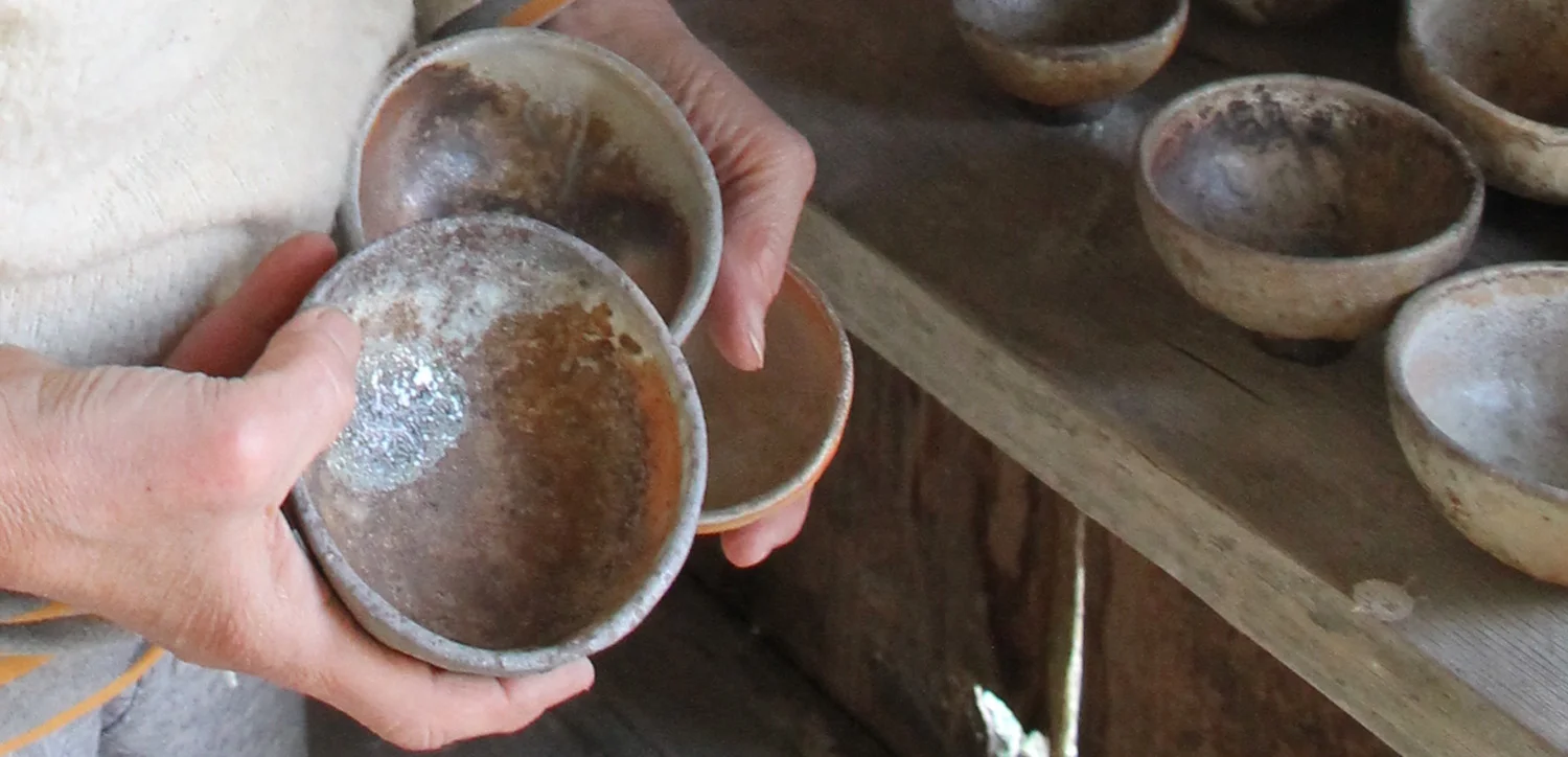 I try to capture the specific properties and characteristics of the clay and firing environment in each of my pieces, letting it become a record of how it was made.