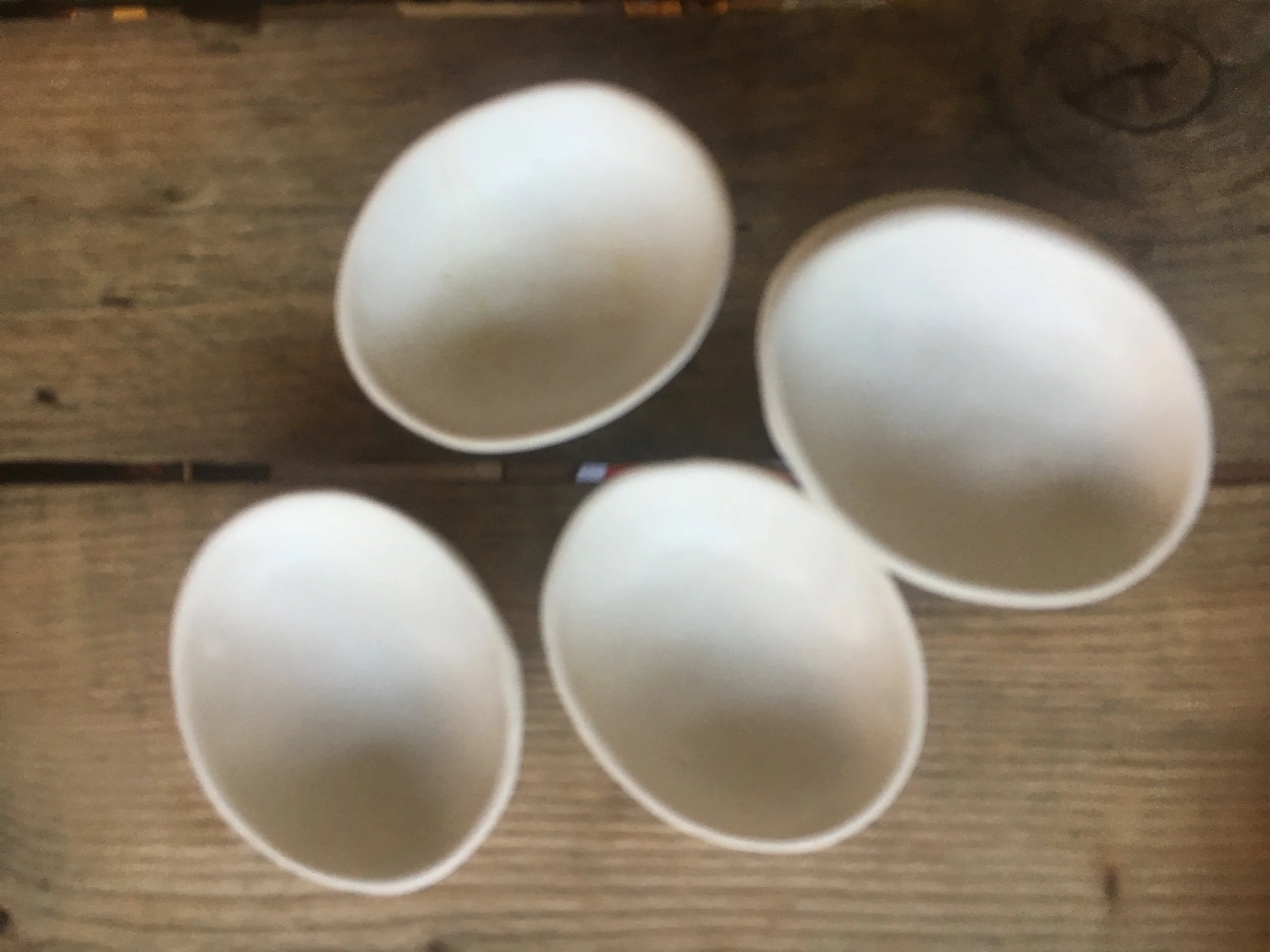 Porcelain Beach Stone Bowls