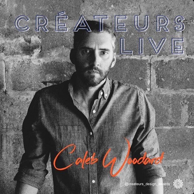 I will be interviewed live today at 5pm CT by @createurs_design_awards. The CDA has a great membership from the design and architecture fields and I&rsquo;m honored to talk design and inspiration with them. Follow @createurs_design_awards to listen i