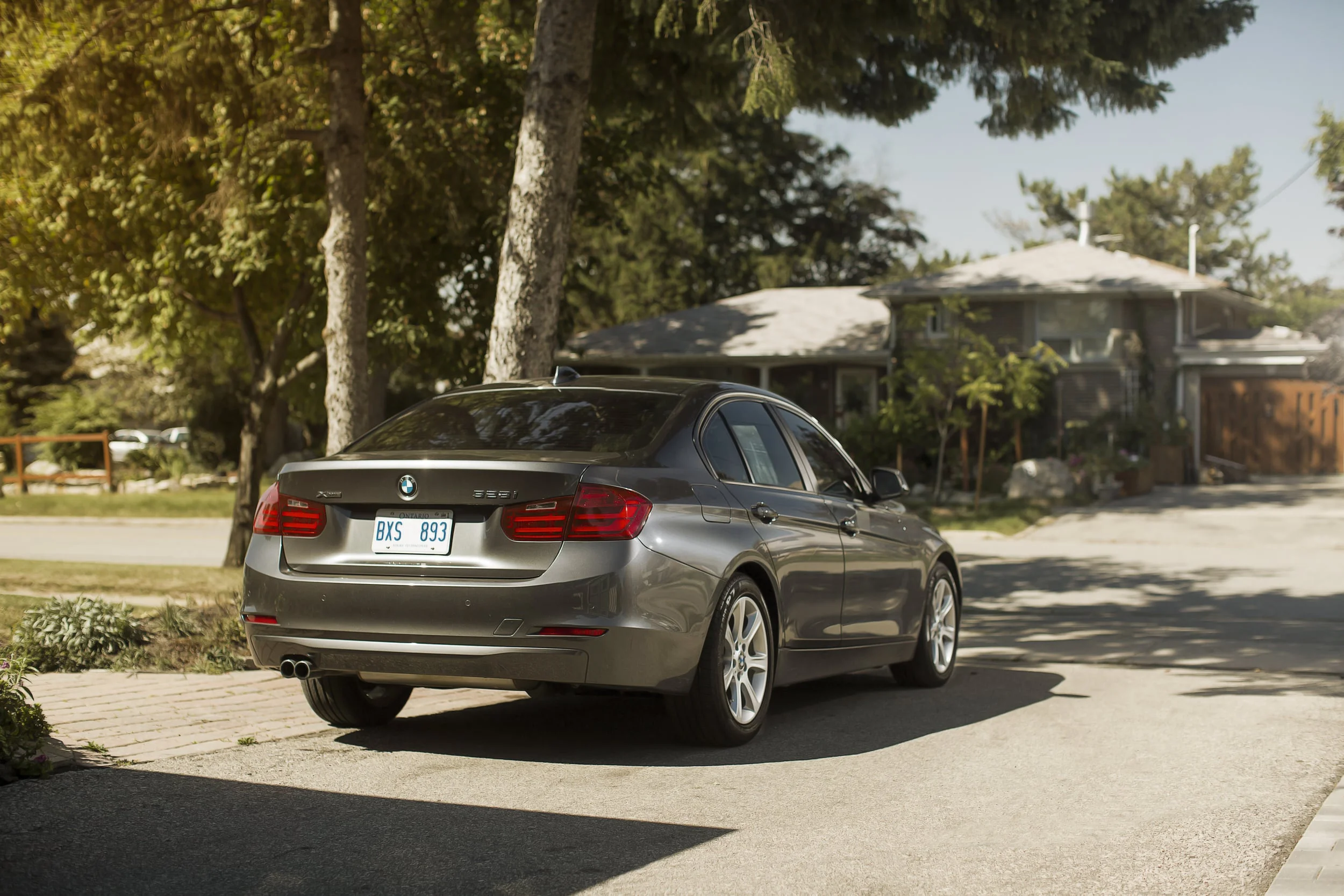 Shooting my own car, trial & error.