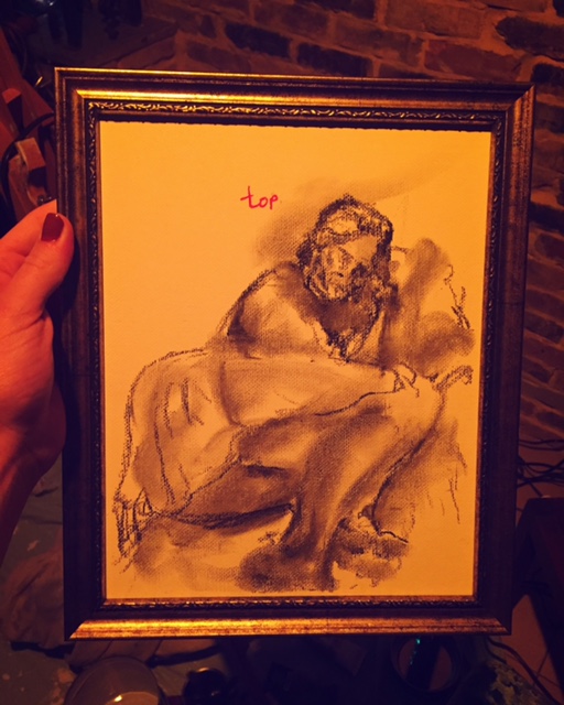 Artwork from the set of Ardor closing night: December 4th, 2016