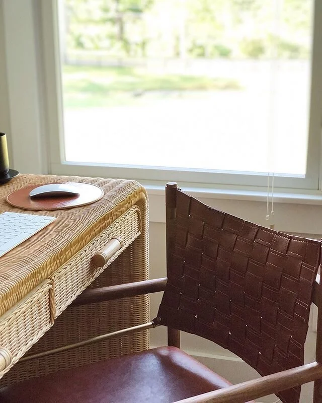 Anyone here working from home during these crazy times? .
I used to have a vision board with a picture of a beautiful home office, now here we are a few years later and I'm sitting in what I call my &quot;office nook&quot; - a little space at the top