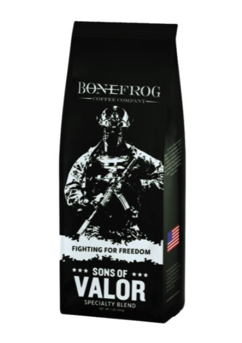 Sons of Valor Blend Bonefrog Coffee