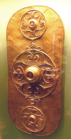 Battersea Shield found in the river Thames, London. By QuartierLatin1968 (Own work), CC BY-SA 3.0, https://commons.wikimedia.org/w/index.php?curid=5622687