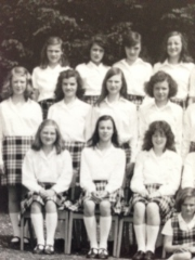 Kilted at 10 or 11 years old. (Back row far left.)