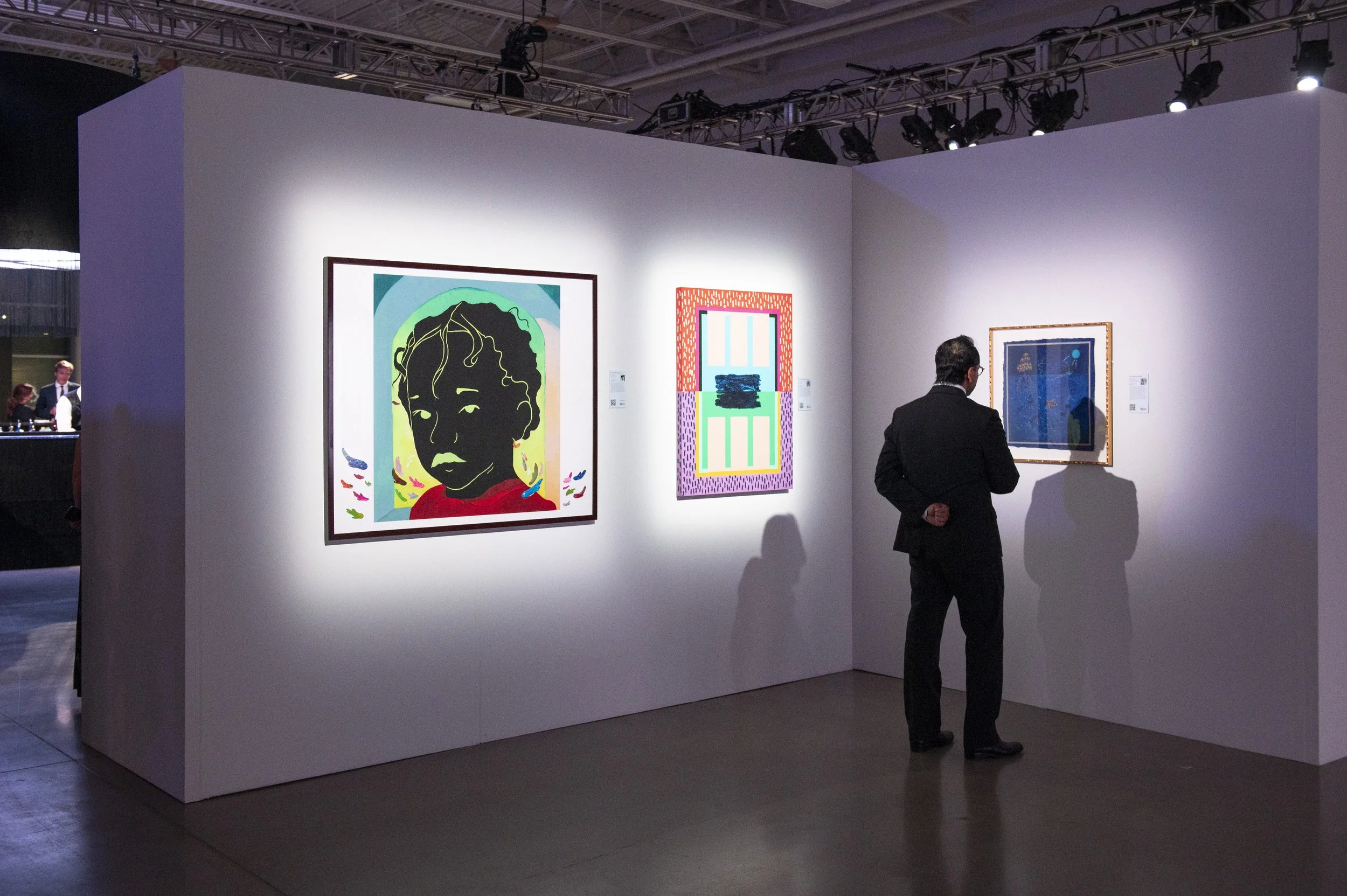 Artworks by Desiree  Vanecia and Katie McKay