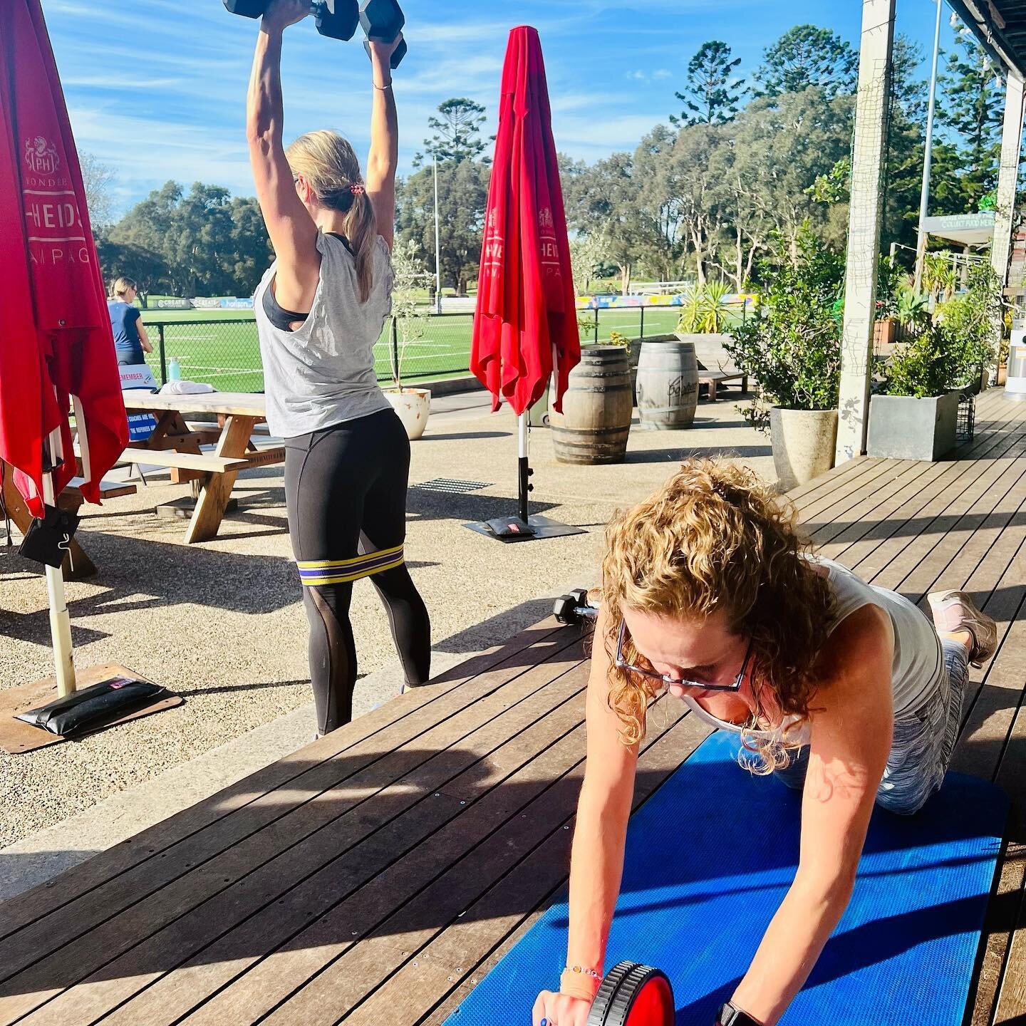 STRONG MAMMA&rsquo;S ALERT! 🔥

Behold these amazing ladies, two of our strongest and most dedicated mammas, absolutely crushing their workouts! 💪 Rollouts and seated thrusters are no joke, especially in the early stages of postpartum recovery. Even