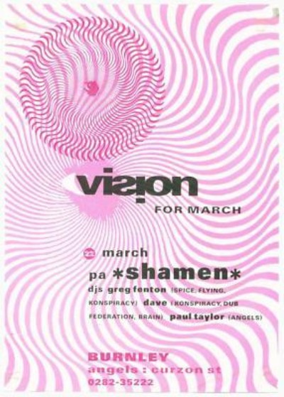 SHAMEN ANGELS BURNLEY 90