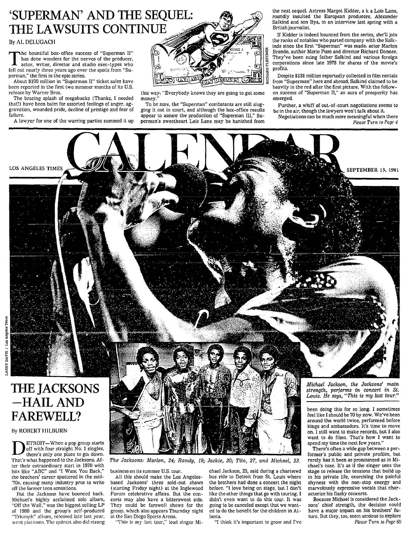 THE JACKSONS HAIL AND FAREWELL 13 SEPTEMBER 1981 CALEDAR LA TIMES.png