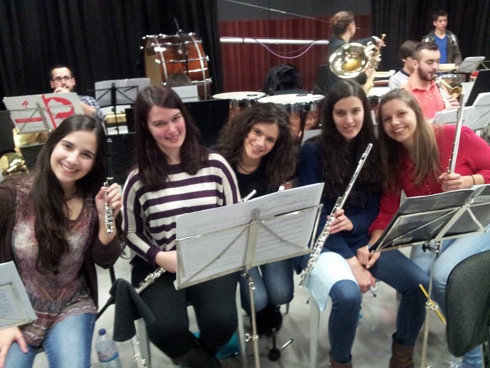 Orchestra at ESART —happy colleagues making beautiful music together