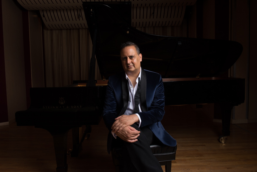 American pianist, Raj Bhimani. Photo by Jiyang Chen