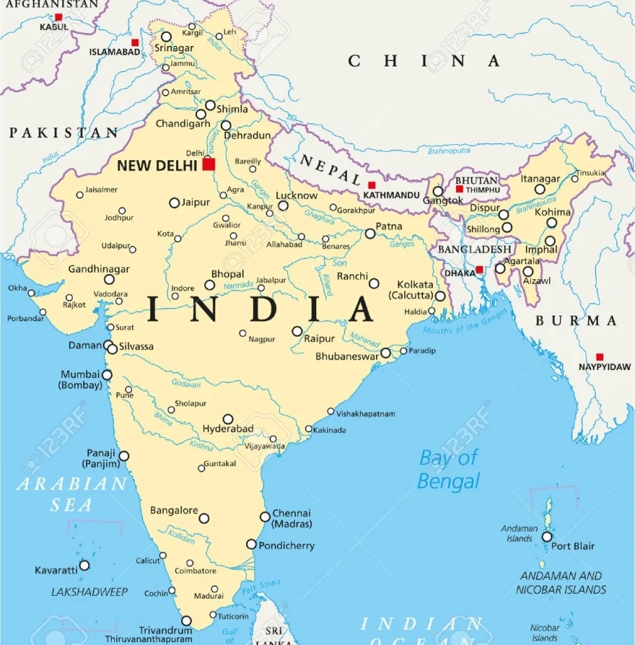 Map of India