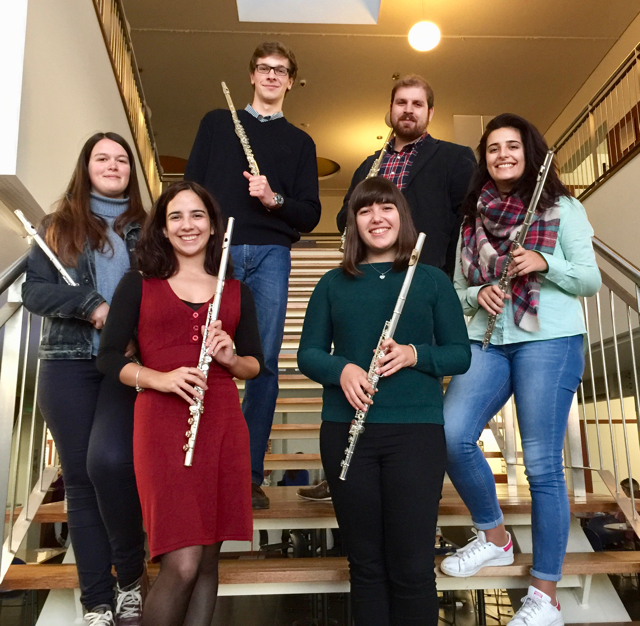  Flute Classe at ESART, 2016-17&nbsp; 