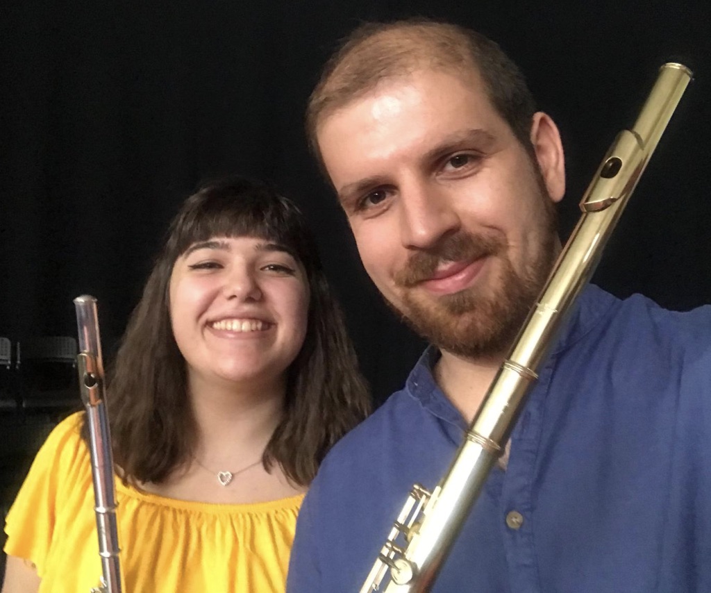  The ESART - Tomar connection! Maria Paixão (Masters student) and Simão Francisco (Masters completed), Director of the Canto Firme Music School in Tomar. 