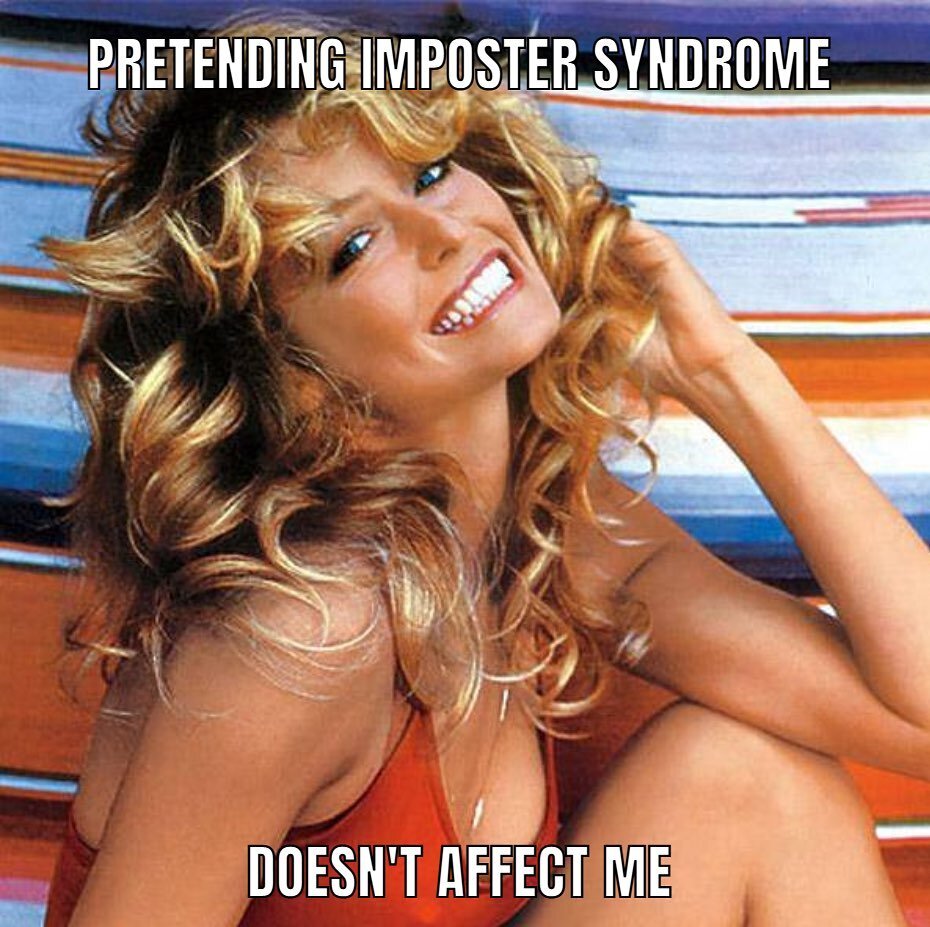 Imposter syndrome: chronic self-doubt and  feelings of inadequacy that persist despite your success (i.e., the feeling that you don&rsquo;t belong among high achievers and your success is a result of fraudulence or  having somehow &ldquo;slipped thro