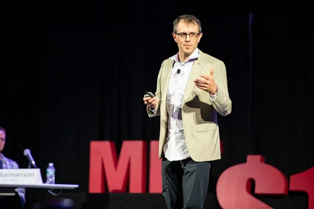 Steve Conine, co-founder and co-chairman of Wayfair, was the keynote speaker for this year's finale. Conine stressed that entrepreneurs need to value their customers more than they value their technologies. He recommended, too, the importance of creating a culture where people give honest feedback, which allows entrepreneurs to innovate faster. 