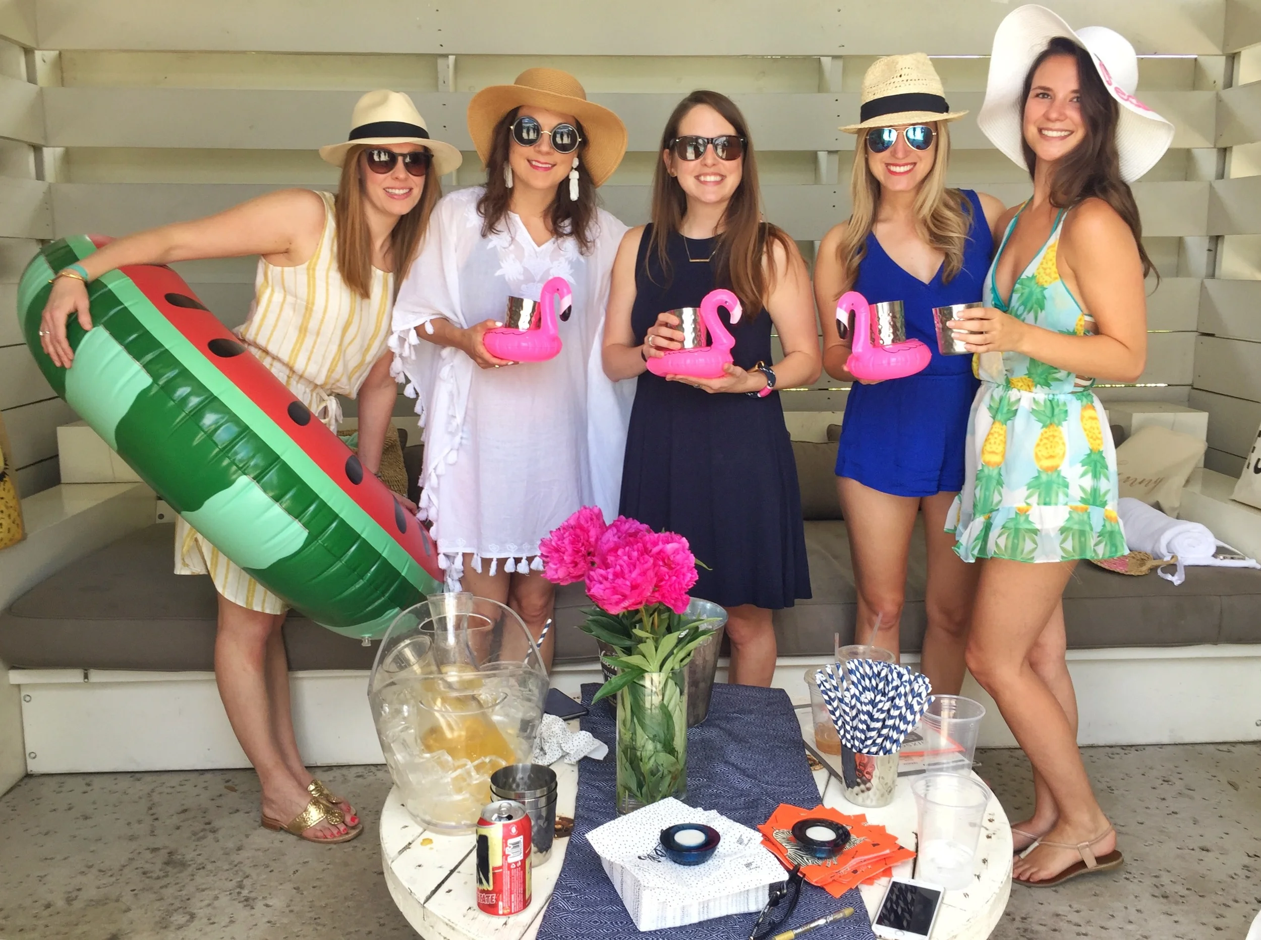 Lots of flamingo and tassel fun with this bunch!