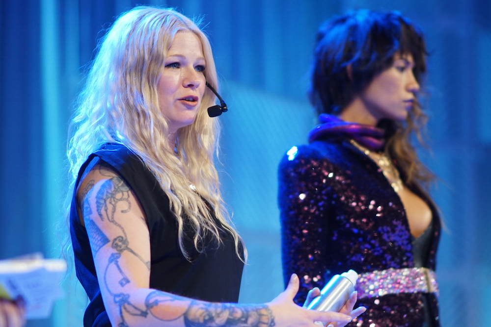 Amanda talks about the joy of styling hair