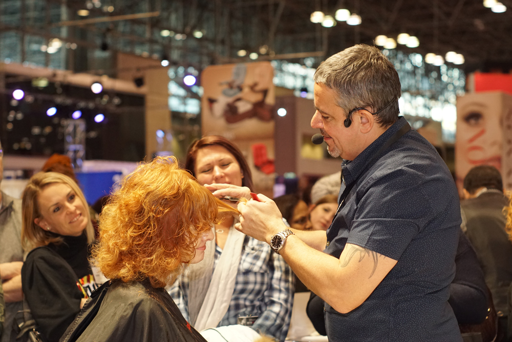 Nick demoing at our trade booth