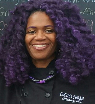 Ethel Williams of Cocoa & Cream Catering (photo courtesy of Ethel Williams)