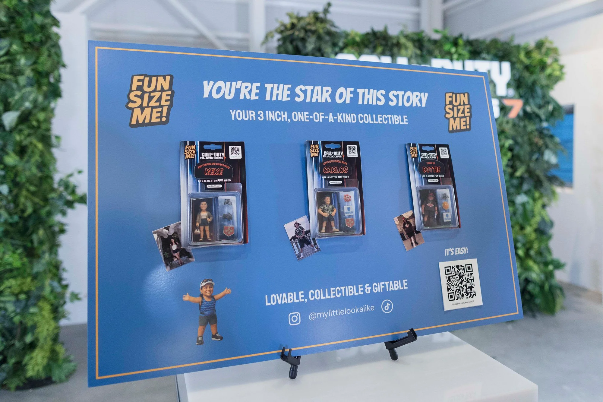 Branded collectibles gave guests a personalized takeaway and extended the experience beyond the event itself.
