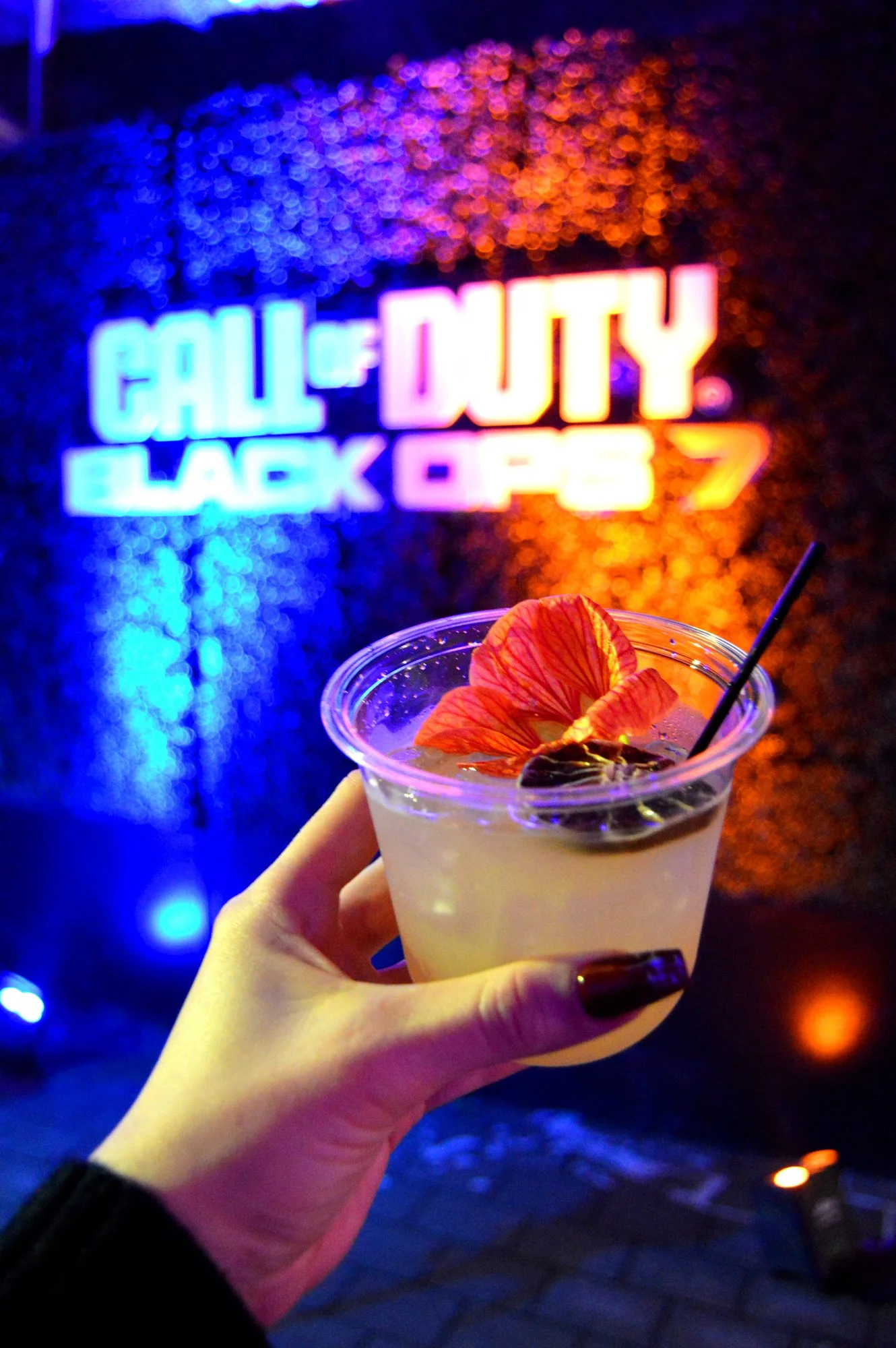 Custom cocktail.