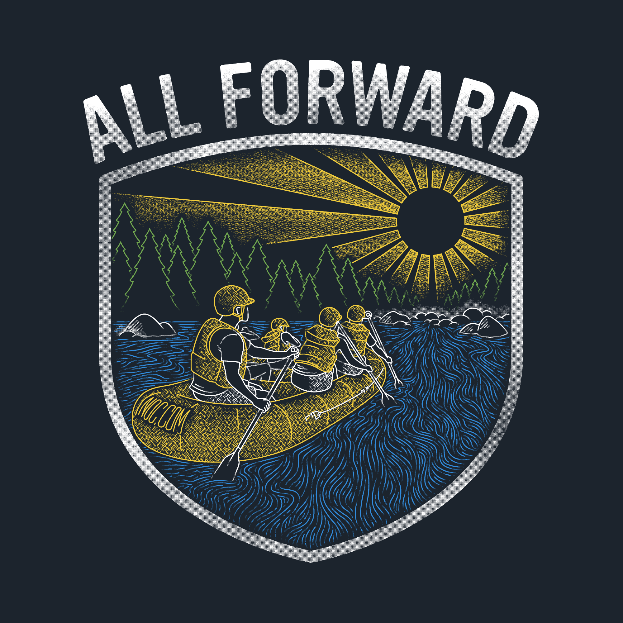 Nantahala Outdoor Center "All Forward"