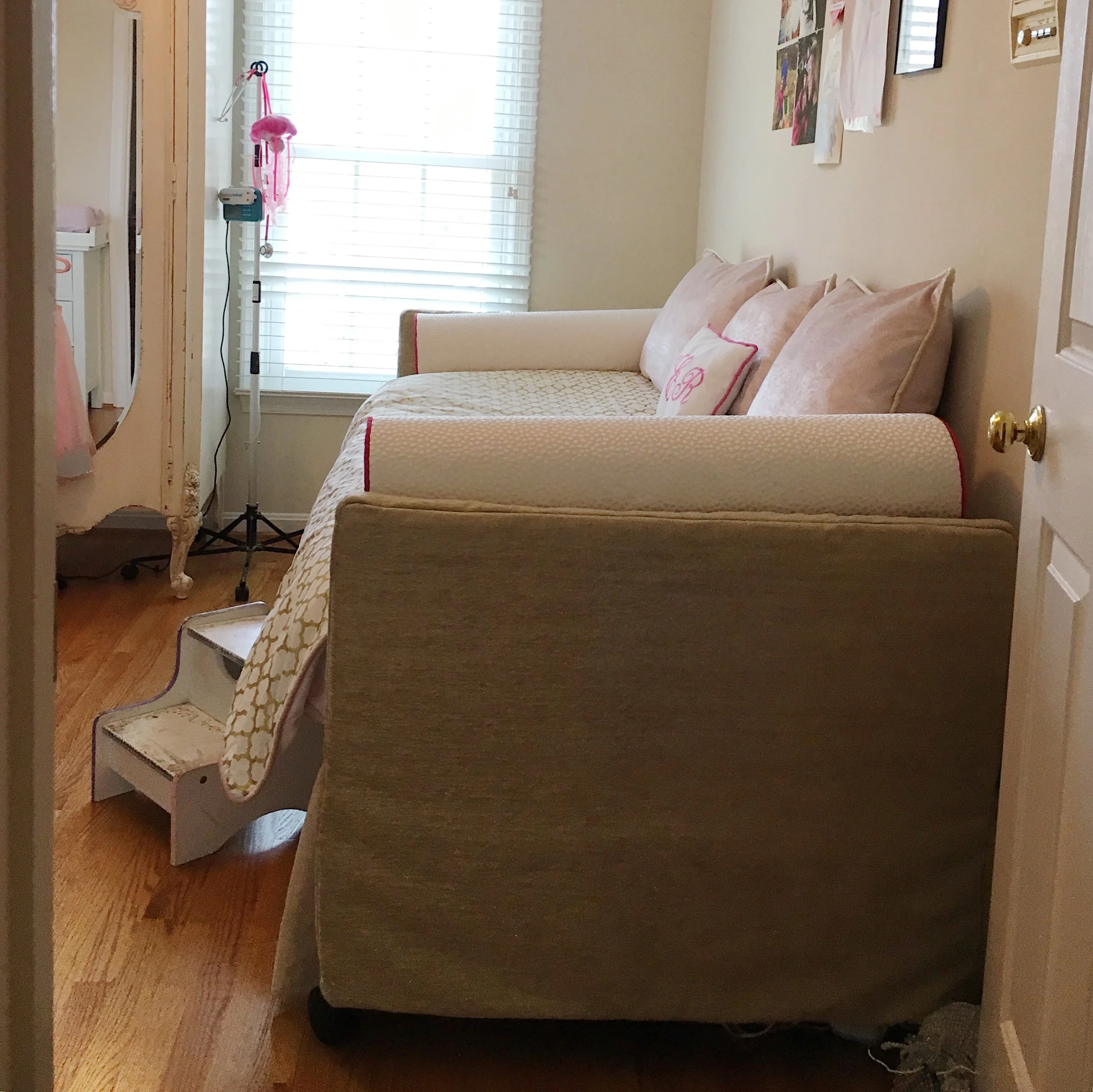 Hospital Bed To Daybed — Everly & Interior Design, Bethesda, MD