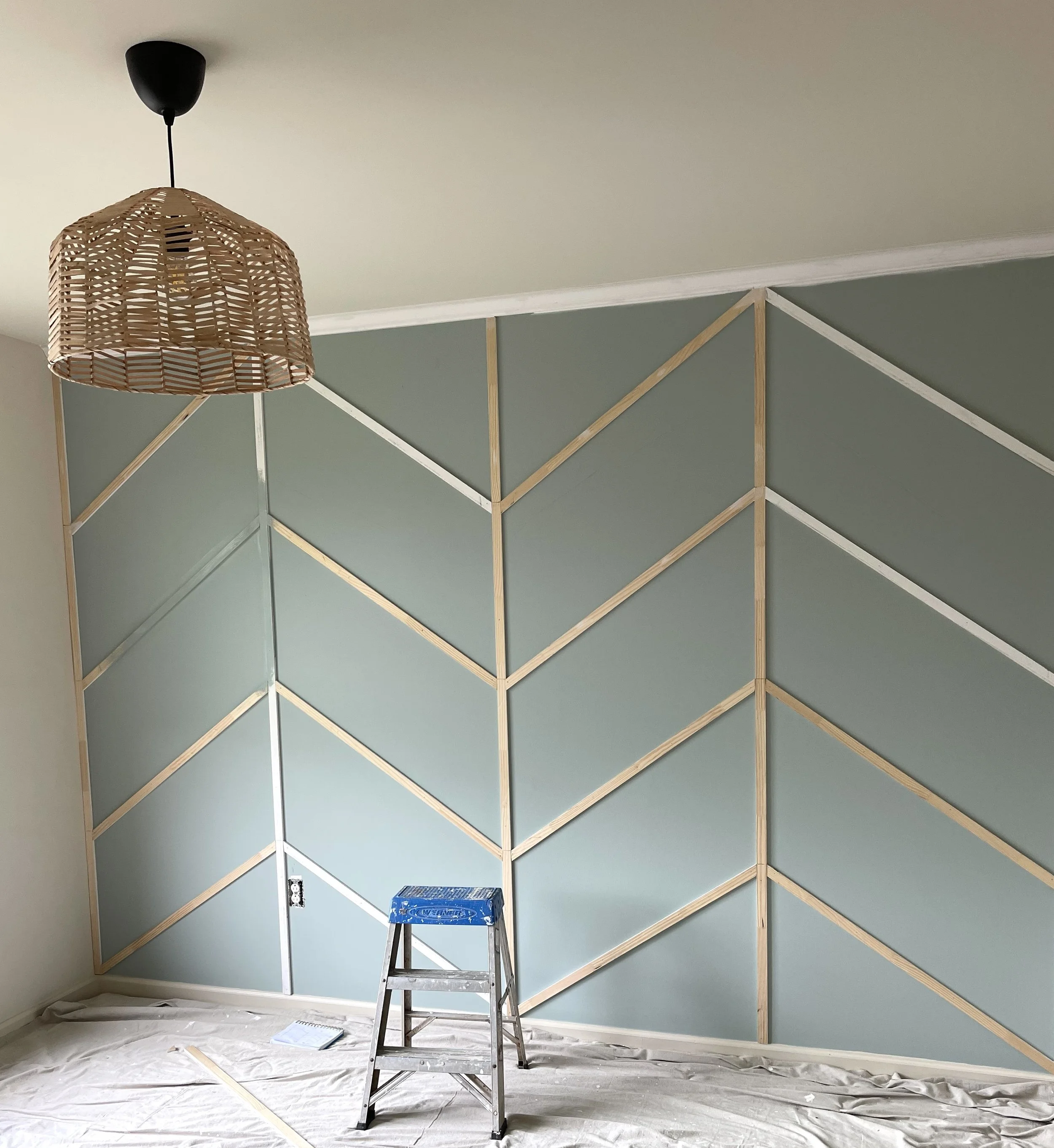 The Geometric Panel Wall in Progress