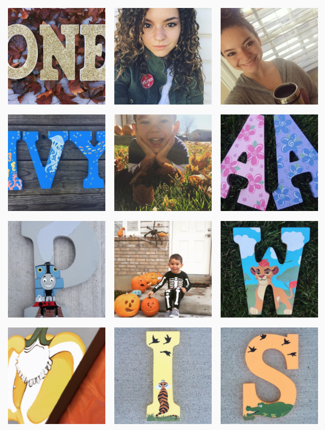 LEO'S LETTERS: CUSTOM PAINTED LETTERS FOR KID'S ROOMS AND NURSERIES via Swirl Nation Blog