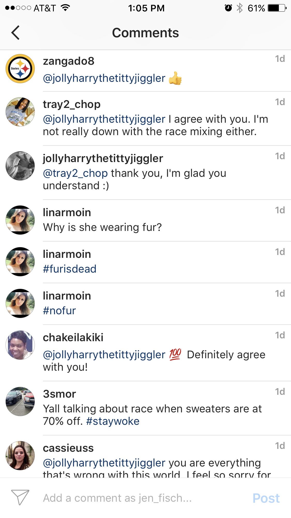 WHEN "THE HATE" SLAPS YOU IN THE FACE INTERRACIAL COUPLE ON INSTAGRAM via Swirl Nation Blog