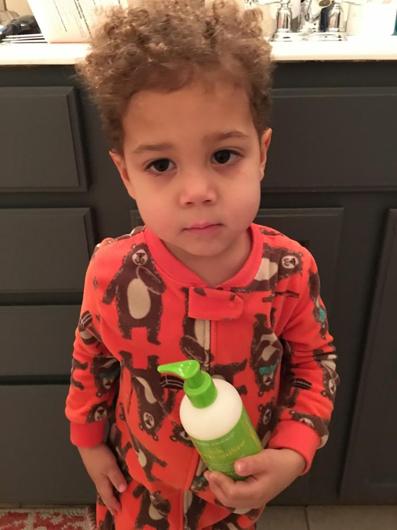 LIAM'S MIXED CHICKS HAIR PRODUCT REVIEW via Swirl Nation Blog
