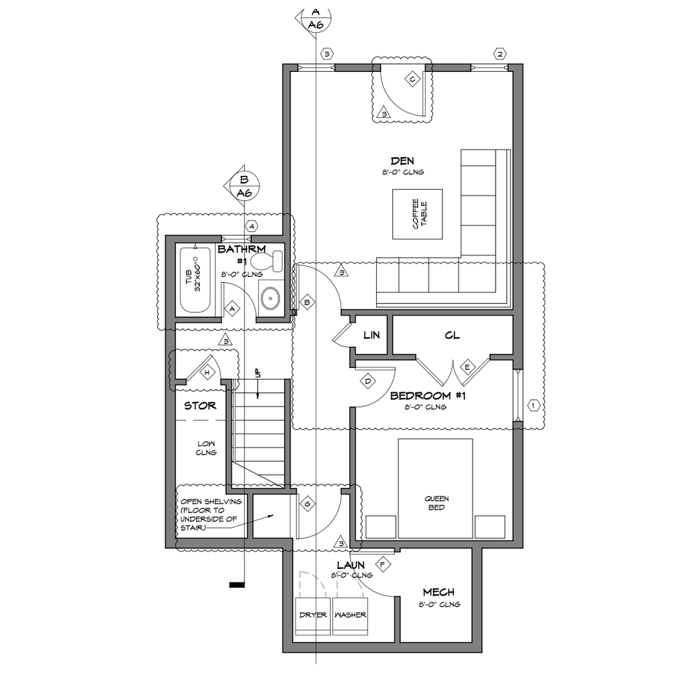 DUPLEX Basement Floor Plan