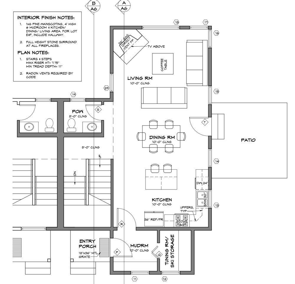 DUPLEX Main Floor Plan