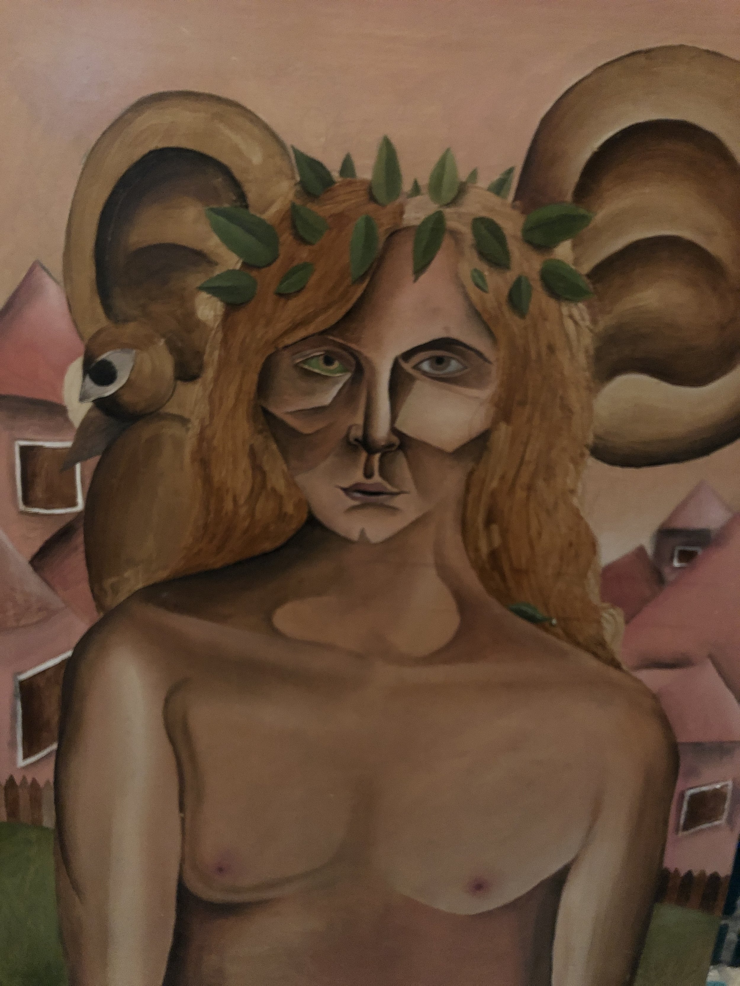 Woman with Ears
