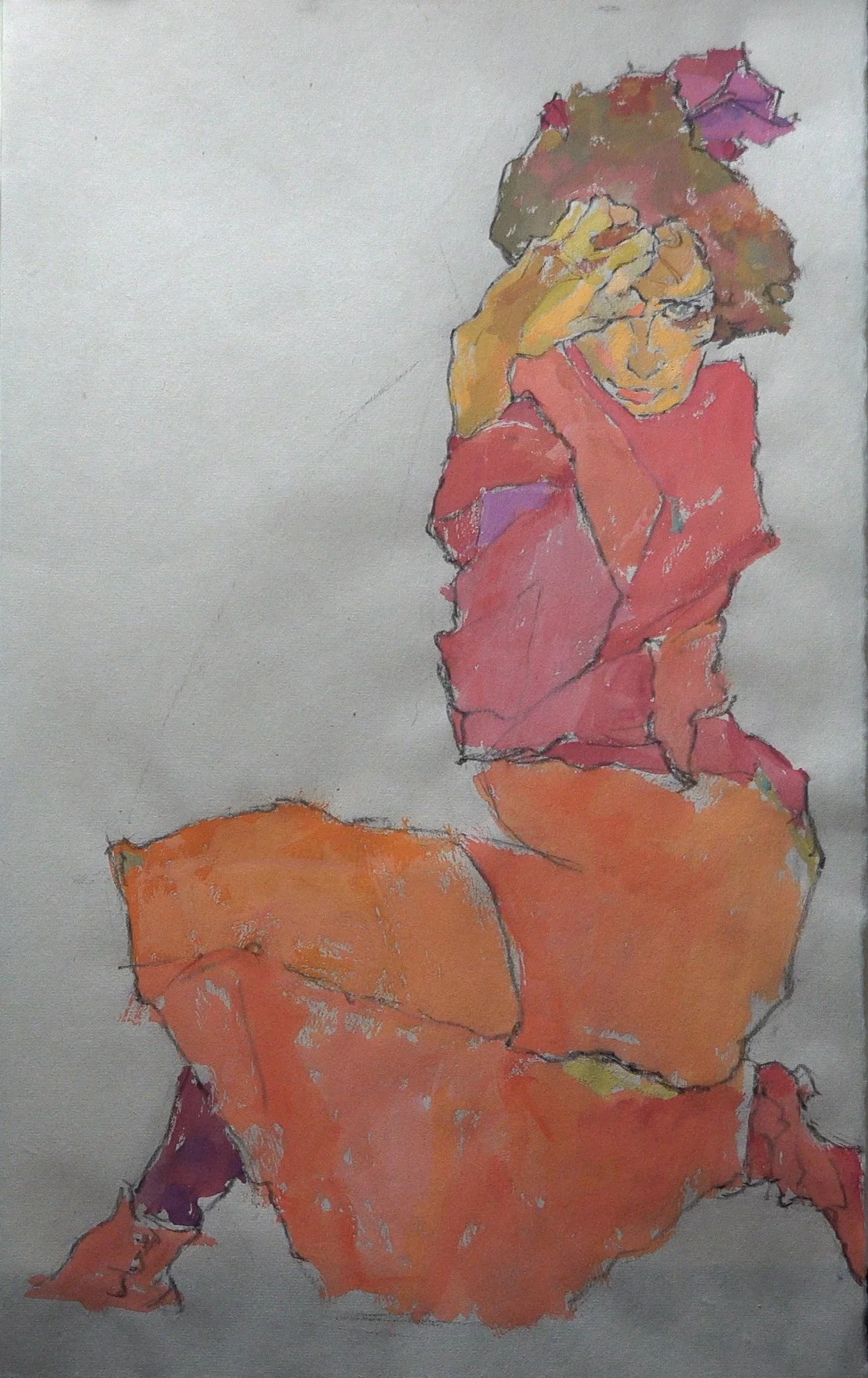 After Egon Schiele