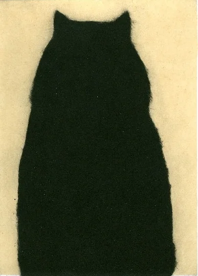 Tina, mezzotint and chine collé