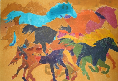 Runaways, Pochoir monotype