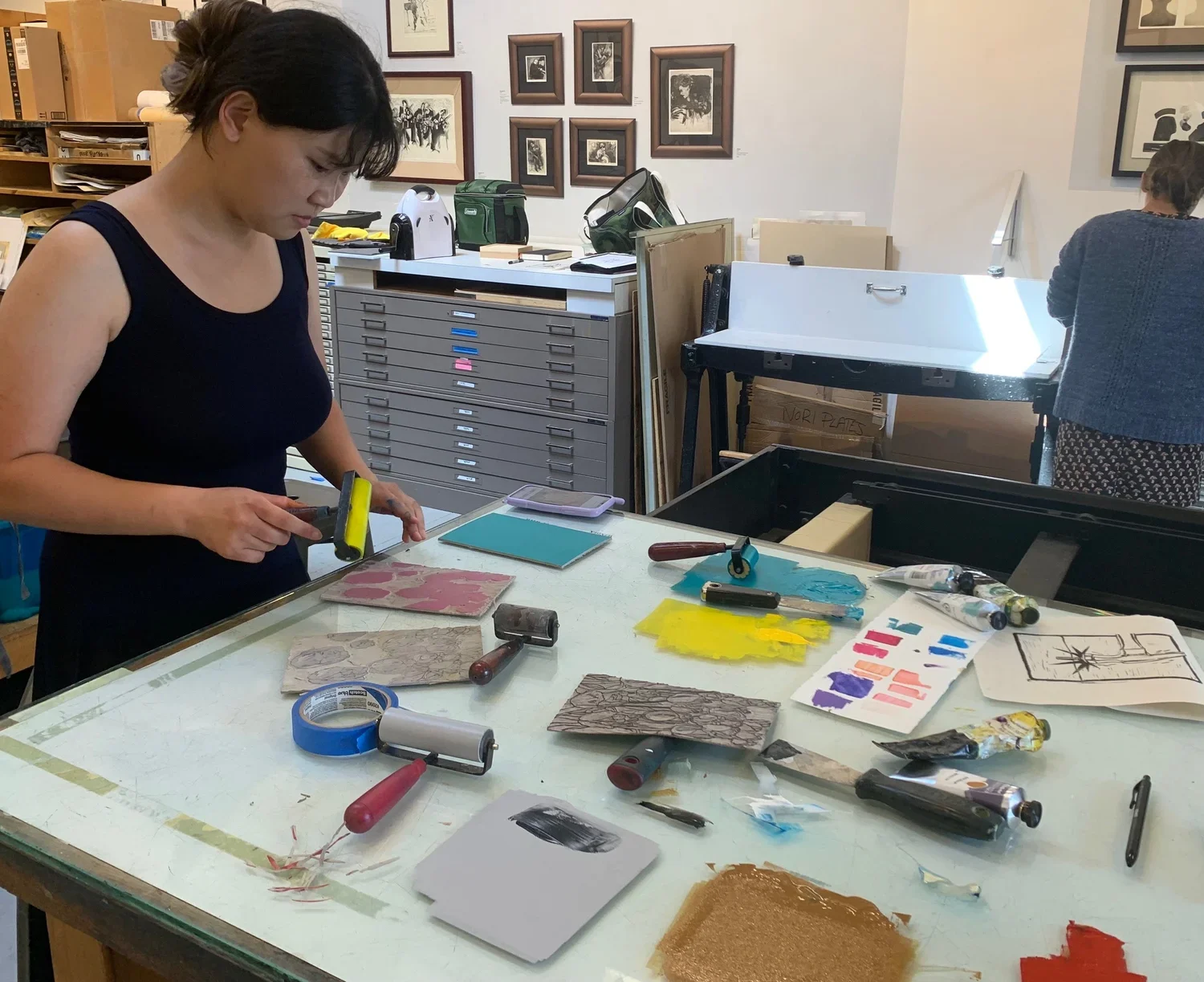 EVENING PRINTMAKING PRIMER, Thursday evenings, beginning April 2nd