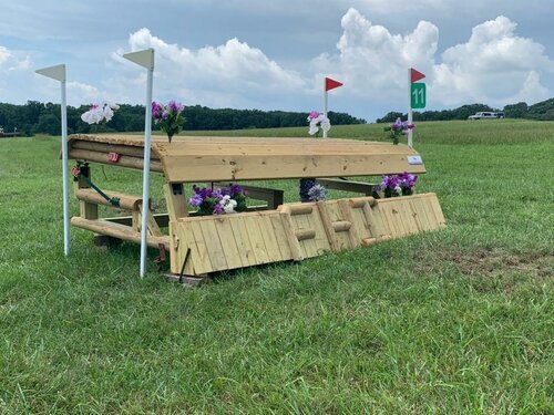  Fair Hill International Preliminary table. Course designed by Nina Fout. 