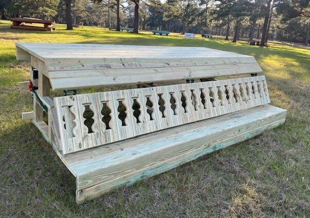 New frangible fences for the Red Hills International Horse Trials in March 2021, built by Tyson Rementer. 