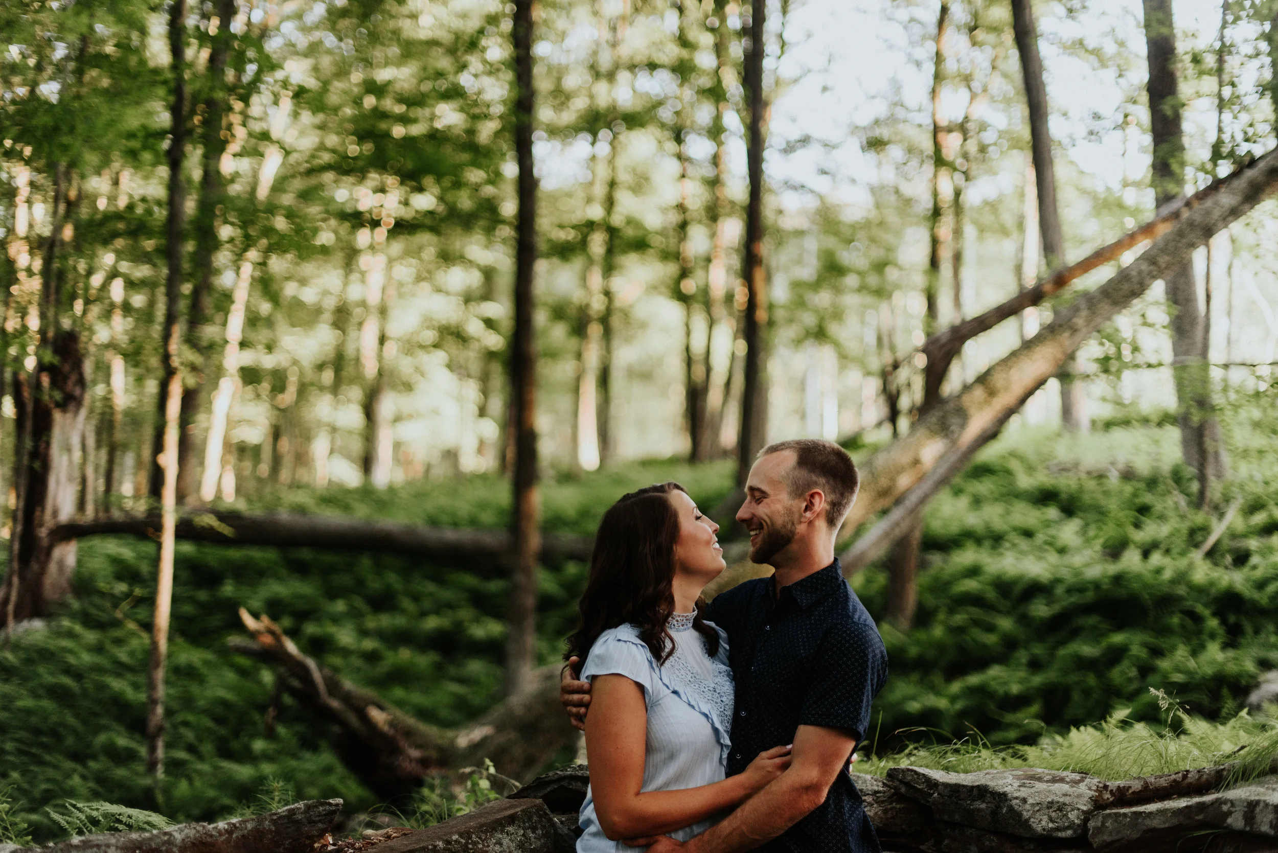 Amanda & Sean-Massachusetts-Forest Waterfront Engagement Session-Woodsy Outdoor Couples Session-Photographer-79.jpg