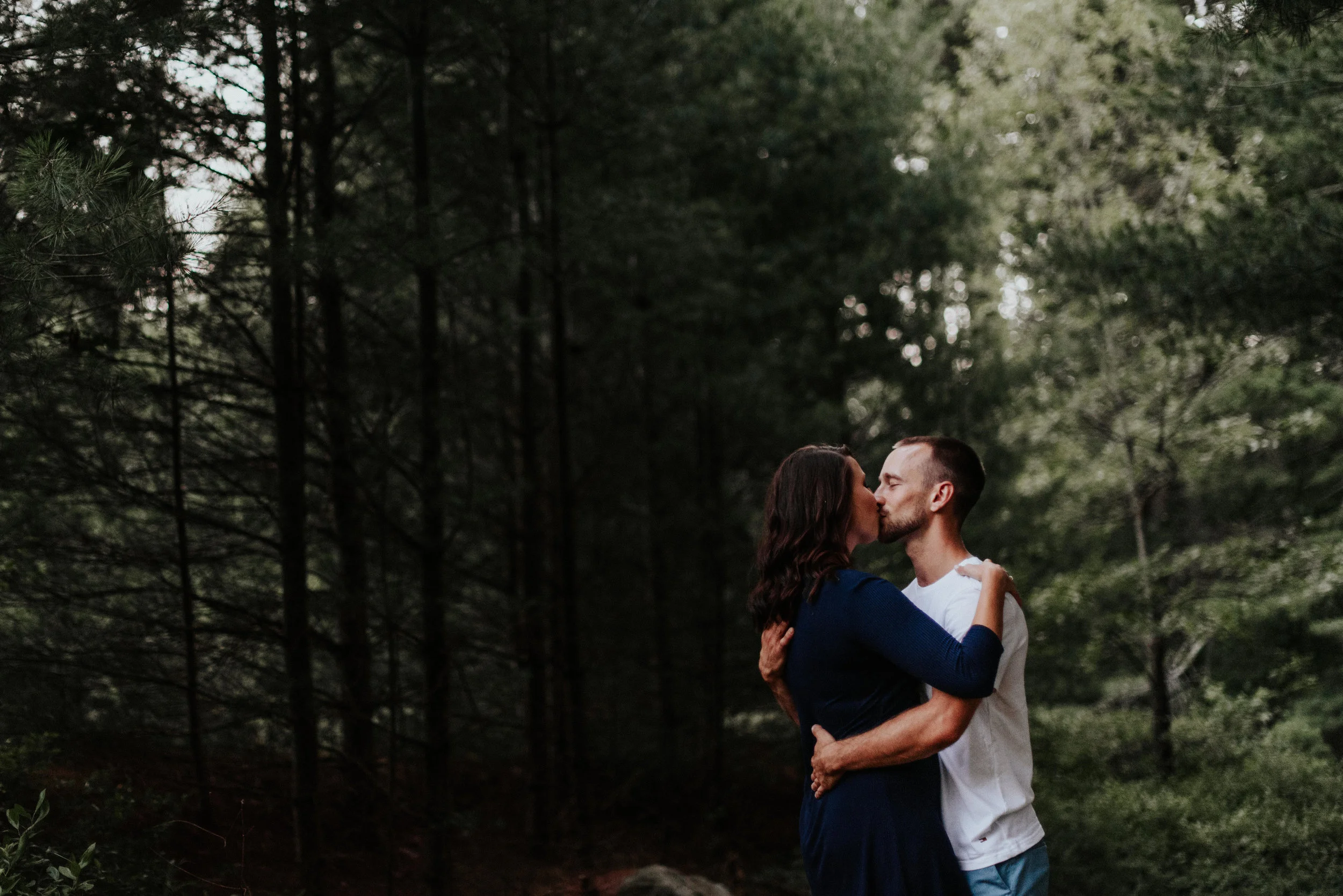 Amanda & Sean-Massachusetts-Forest Waterfront Engagement Session-Woodsy Outdoor Couples Session-Photographer-546.jpg