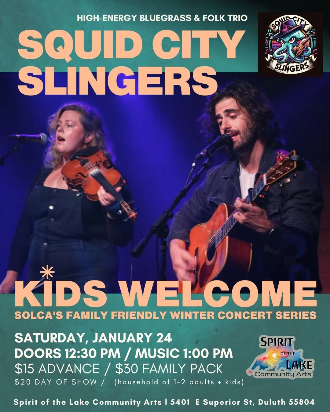 Winter Music Series: Squid City Slingers