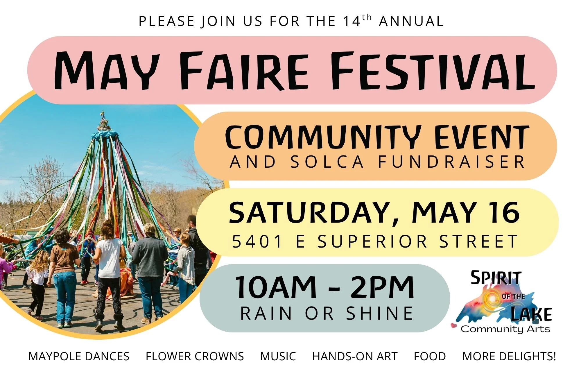 May Faire Community Festival &amp; Fundraiser